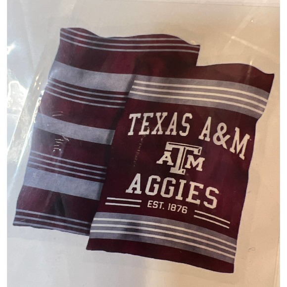 Texas A&M Aggies Logo Brand 60"X70" Colorblock Blanket NEW in bag! - Picture 1 of 5